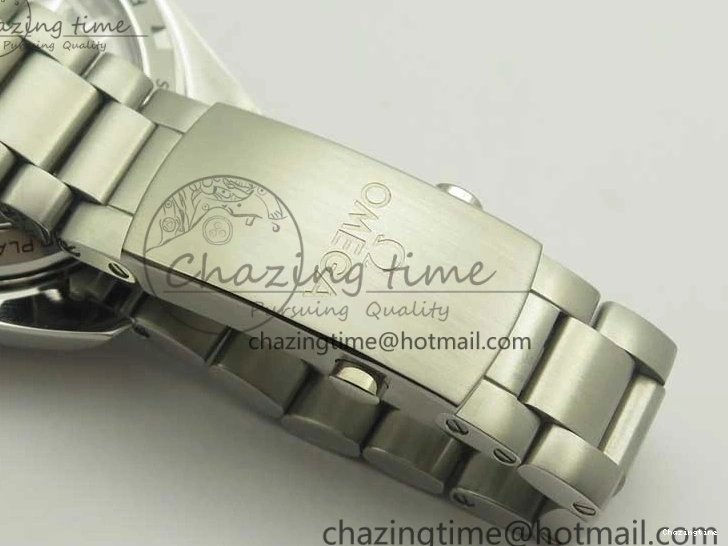 0304 Planet Ocean 600M Co-Axial GMT 43.5mm VSF 1:1 Best Edition Black Dial Orange Markers on SS Bracelet A8605 Super Clone Elegant 8024